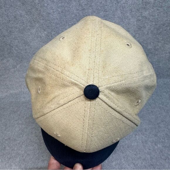 Pennybyrn Maryfield Hat Cap Adult OSFA Beige Blue Strapback Dog Daze Black Label - Picture 6 of 10